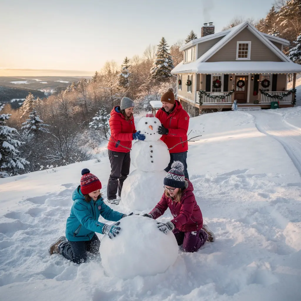Зона для отдыха на открытом воздухе с удобной мебелью и великолепным ландшафтом
