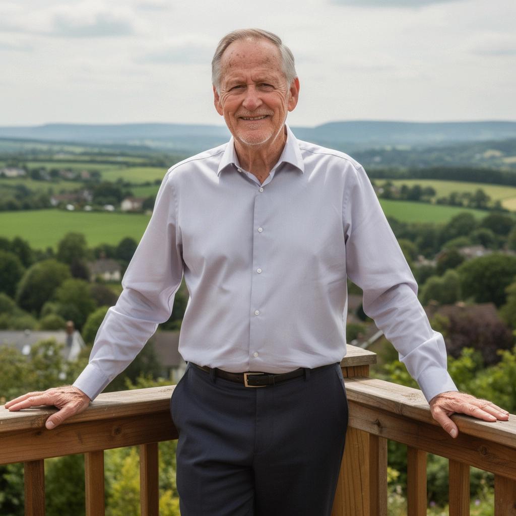 Сад с ухоженными растениями и зоной для отдыха